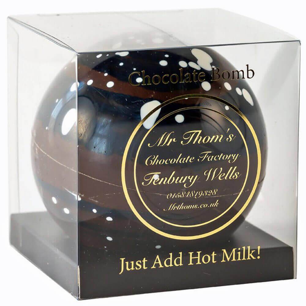 Mr Thoms Single Dark Hot Chocolate Bomb 80g